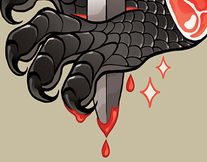 Dragon Slayer Sticker