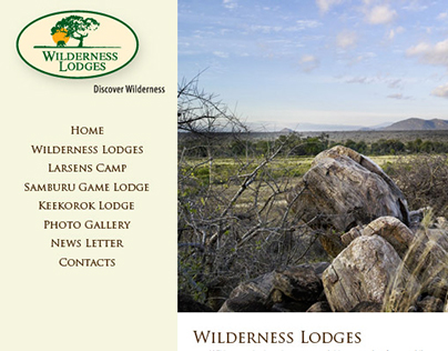 Wilderness Lodges digital Brochure 2006