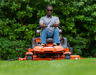 Ariens Lawn Lifestyle Product Photography