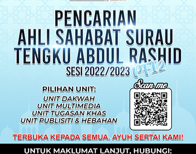 Surau Tengku Abdul Rashid : Recruiting New Members 2