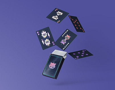 Space Themed Playing Card Deck