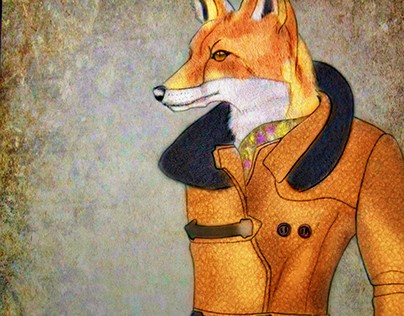 Fox in Burberry