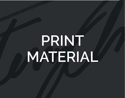 Print Material | Terry Ameno