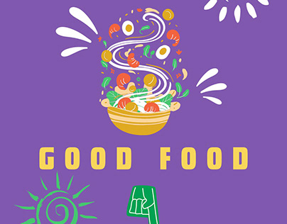 T-Shirt Design | Good Food Good Life