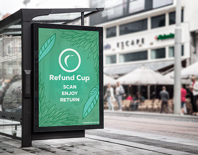 Refund Cup Identity Design