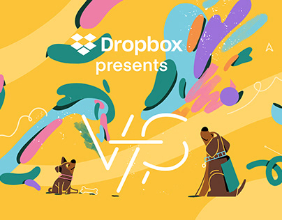 Dropbox Customer Stories: VTS - Intro illustrations