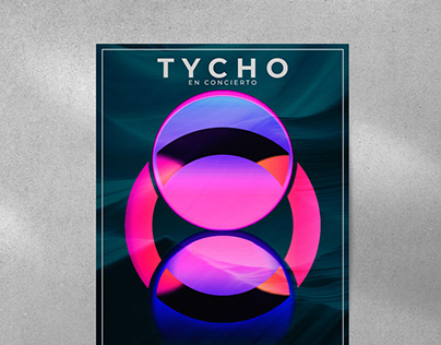 Project thumbnail - Cartel Informativo Concierto Tycho