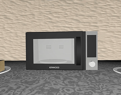 Unofficial 3D Ad for KEENWOOD MICROWAVE