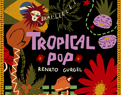 Tropical Pop - Capa do álbum Renato Gurgel