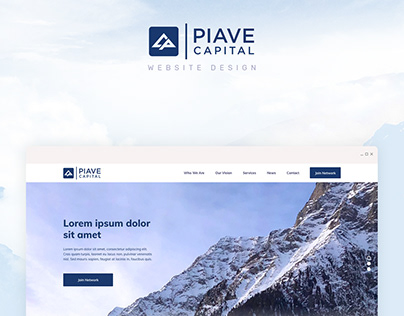 UI design - Piave Capital