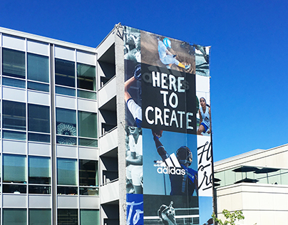 Adidas Here To Create Campaign
