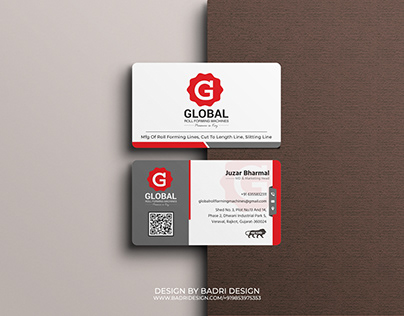 Business Card-Global Roll Forming Card
