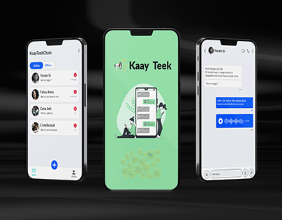 App design | Kaay Teek Chatting App