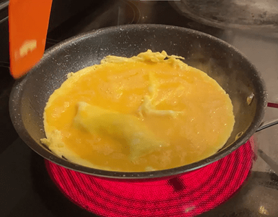 Funny Omelet Cooking Video