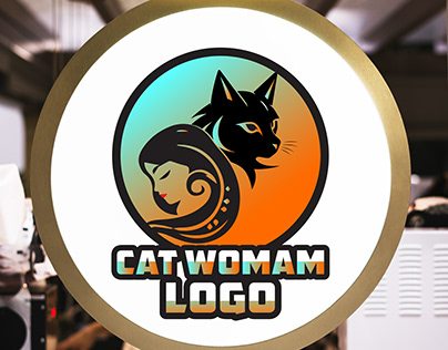 cat woman logo