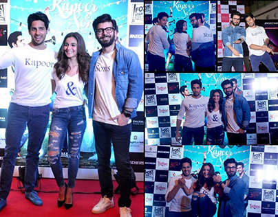 Kapoor & Sons - Movie Promotion Creatives