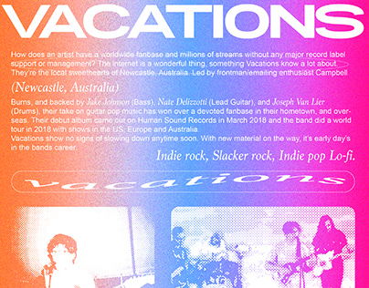 Vacations poster