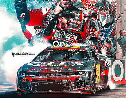 Daniel Suárez NASCAR Cup Series Winner Poster