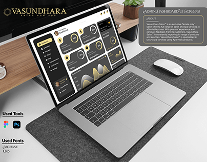 Vasundhara Dashboard UI Screens