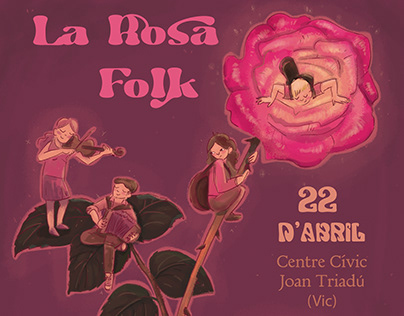 Cartell de La Rosa Folk