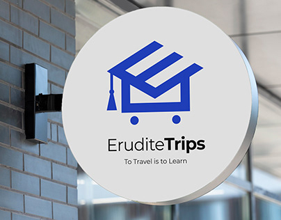 Creative logo design for EruditeTrips