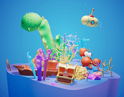 Aquarium - 3D & Motion Design
