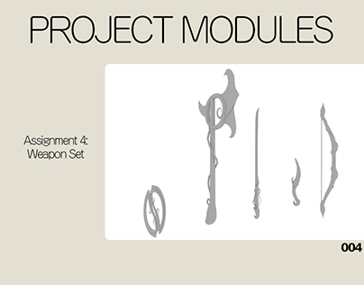 Project Modules | Weapon Set | Period 11