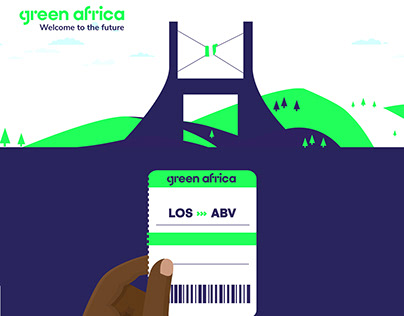Green Africa Airways- Digital Destination Visuals