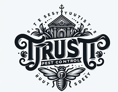 Pest Control Service Logo