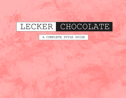 Lecker Chocolate Brand Final Draft