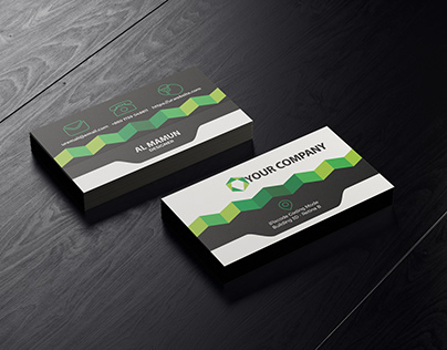 3 Color Business Card