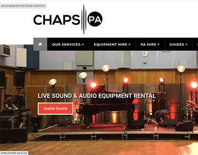 Elevate Your Event with Chaps PA: Audio Hire