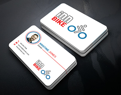 inn bike business card design