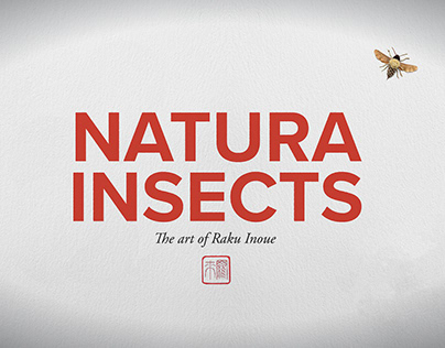 Natura Insects Museum Exhibition Brochure