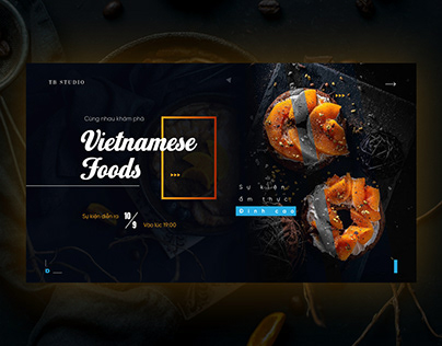 Vietnamese Foods event design