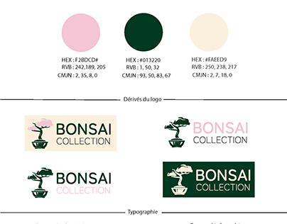 Projet Bonsai Collection / UX - UI