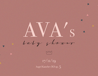 Ava's baby shower