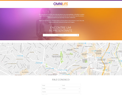 Landing Page Omnilife