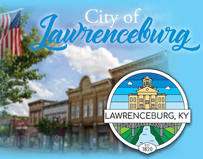 City of Lawrenceburg Badge Logo
