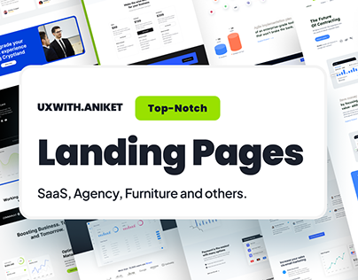 LANDING PAGES (Community) UXWITH.ANIKET