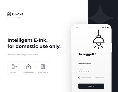 E-Ink | Smart Home Concept
