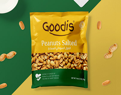 Goodis | Peanuts Salted | Packaging Design