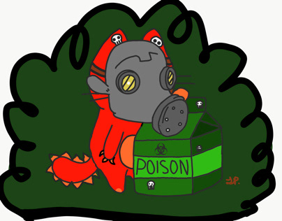 Toxic cat