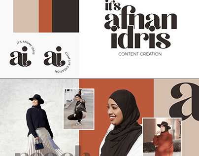 It's Afnan Idris Branding Concept