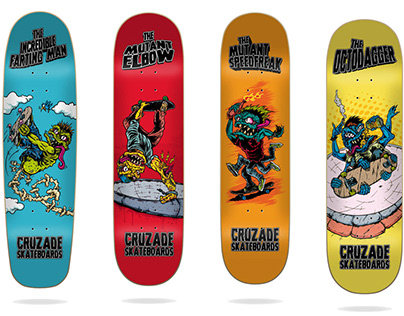 Cruzade Skateboards 2020 Deck Collection (COPIAR)