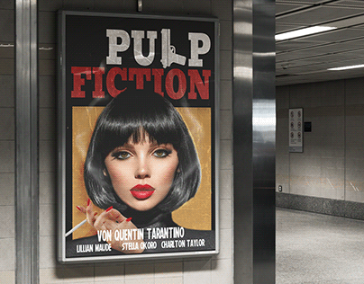 Pulp Fiction| Movie poster Design