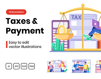 M297_ Taxes And Payment Illustrations
