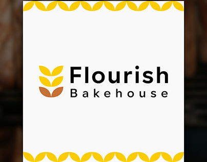 Visual identity design ( Flourish Bakehouse )