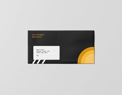 Big Envelope Design Mockup