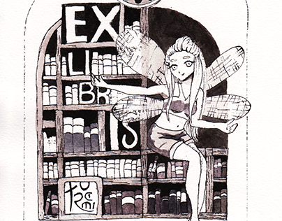Ex libris (fairy illustration)